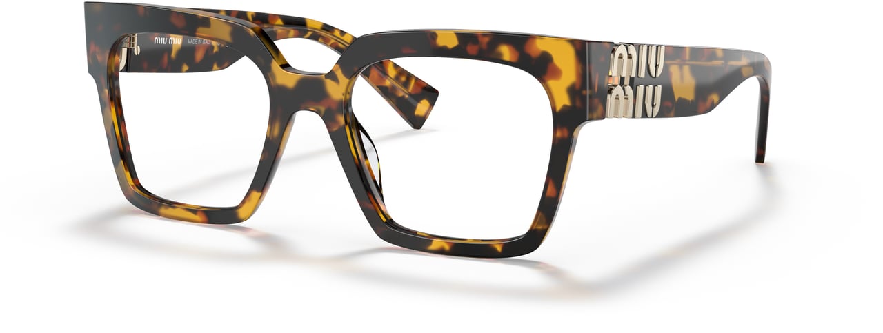 Miu Miu 0mu 04uv Bold Oversized Square Tortoiseshell Sunglasses Rood