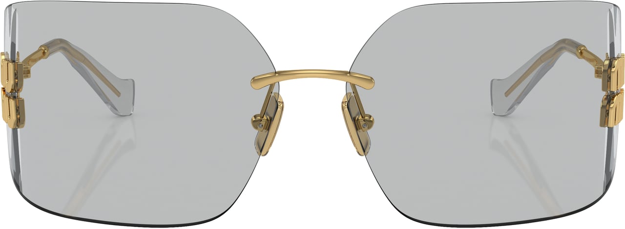 Miu Miu 0mu 54ys Rimless Square Sunglasses Wit
