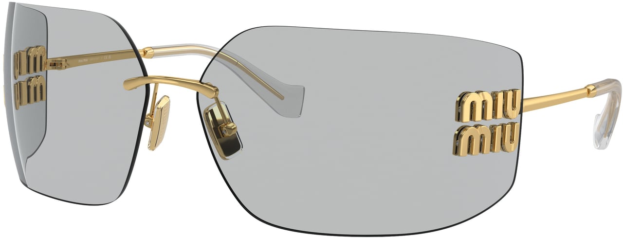 Miu Miu 0mu 54ys Rimless Square Sunglasses Wit
