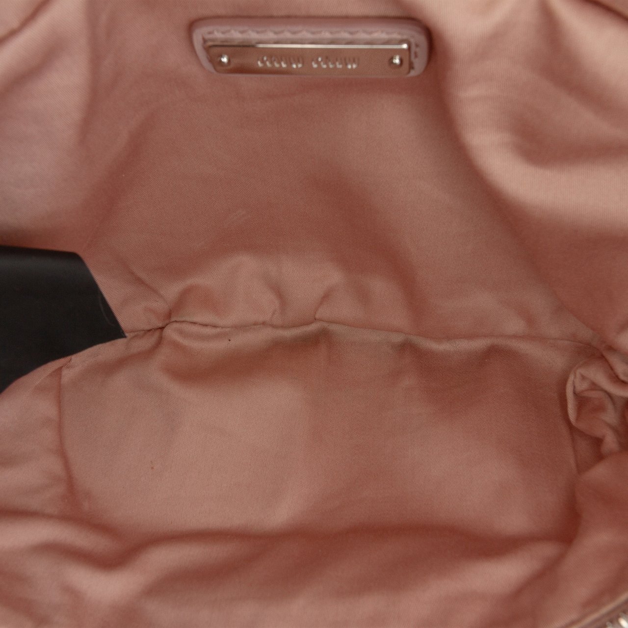 Miu Miu Shearling Convertible Belt Bag Roze