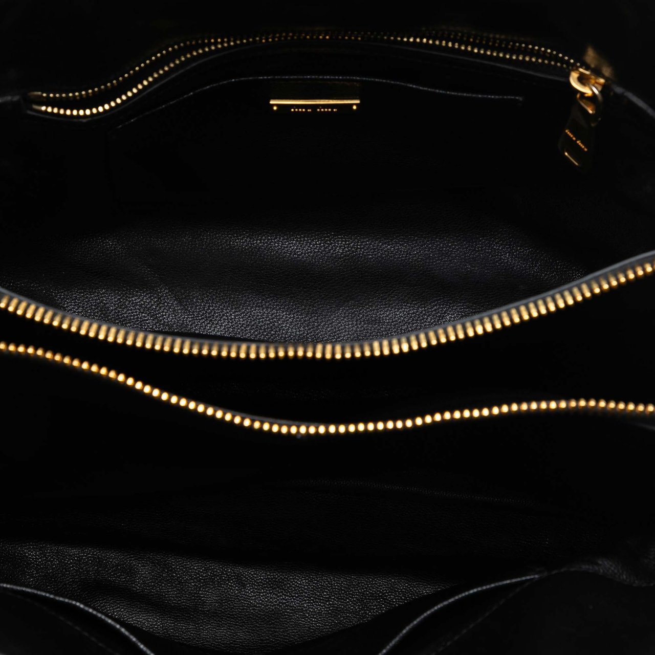 Miu Miu Large Nappa Biker Satchel Blauw