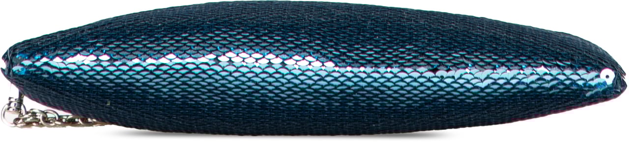 Miu Miu Sequin Clutch Blauw