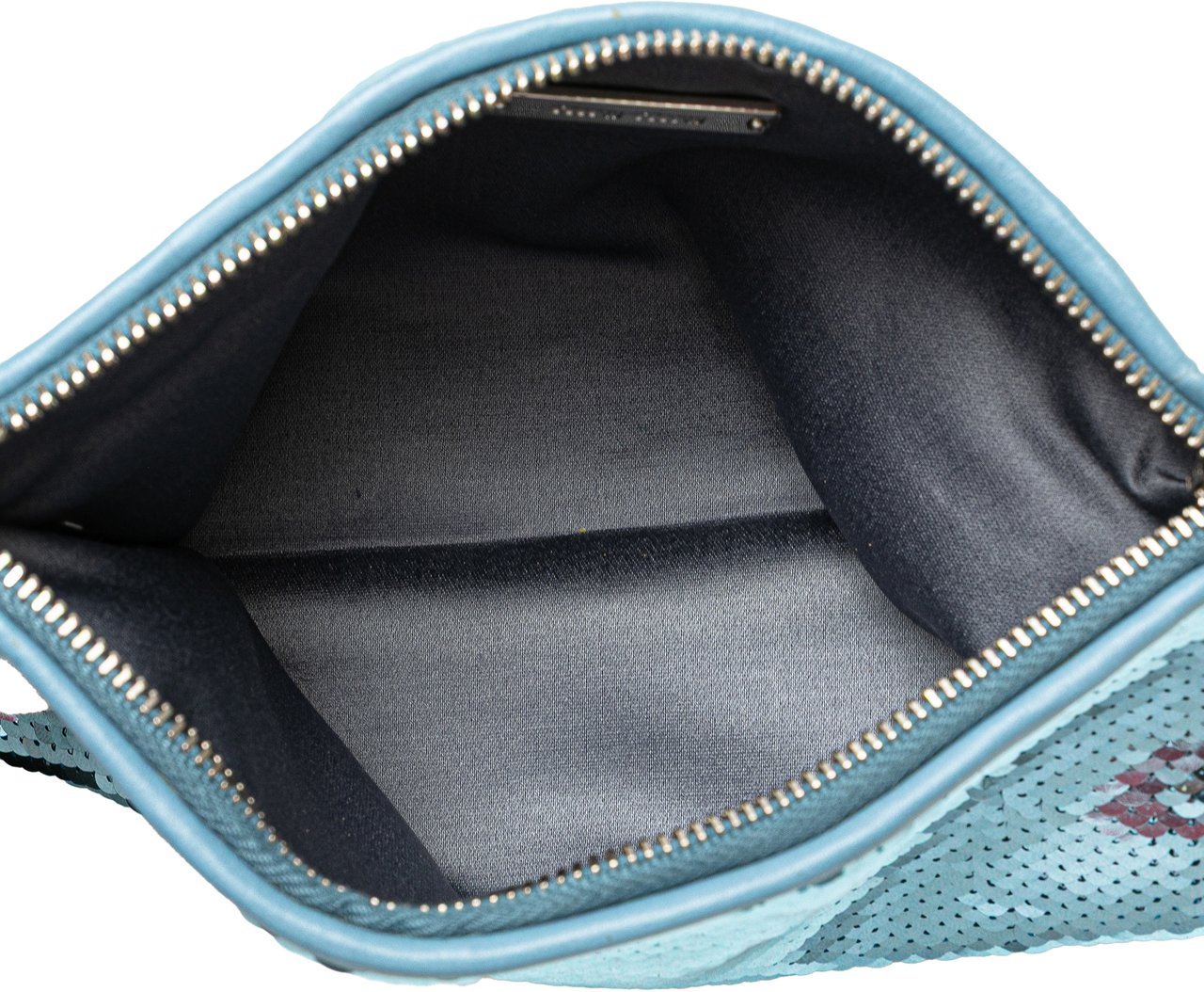Miu Miu Sequin Clutch Blauw