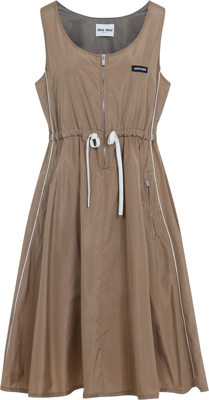 Miu Miu Mini Silk Dress Divers