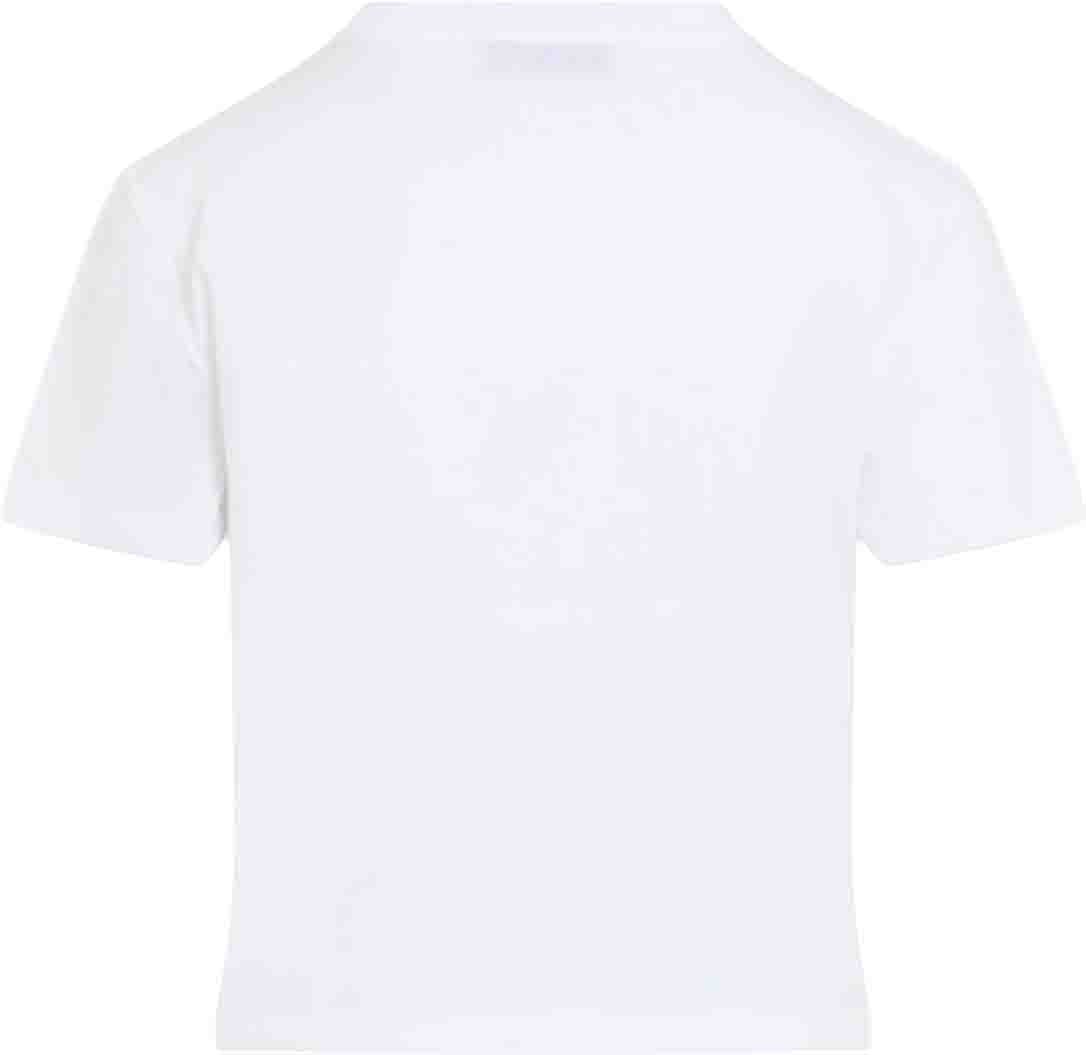 Miu Miu Logo Patch T-Shirt Divers