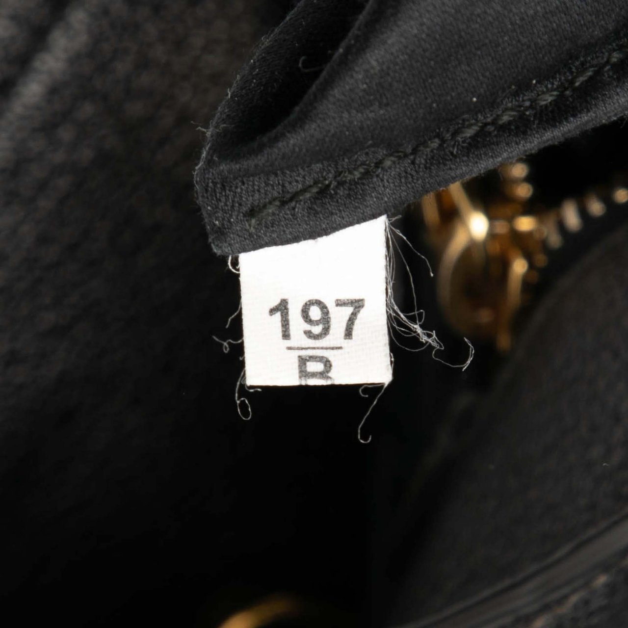 Miu Miu Goatskin Madras Satchel Zwart