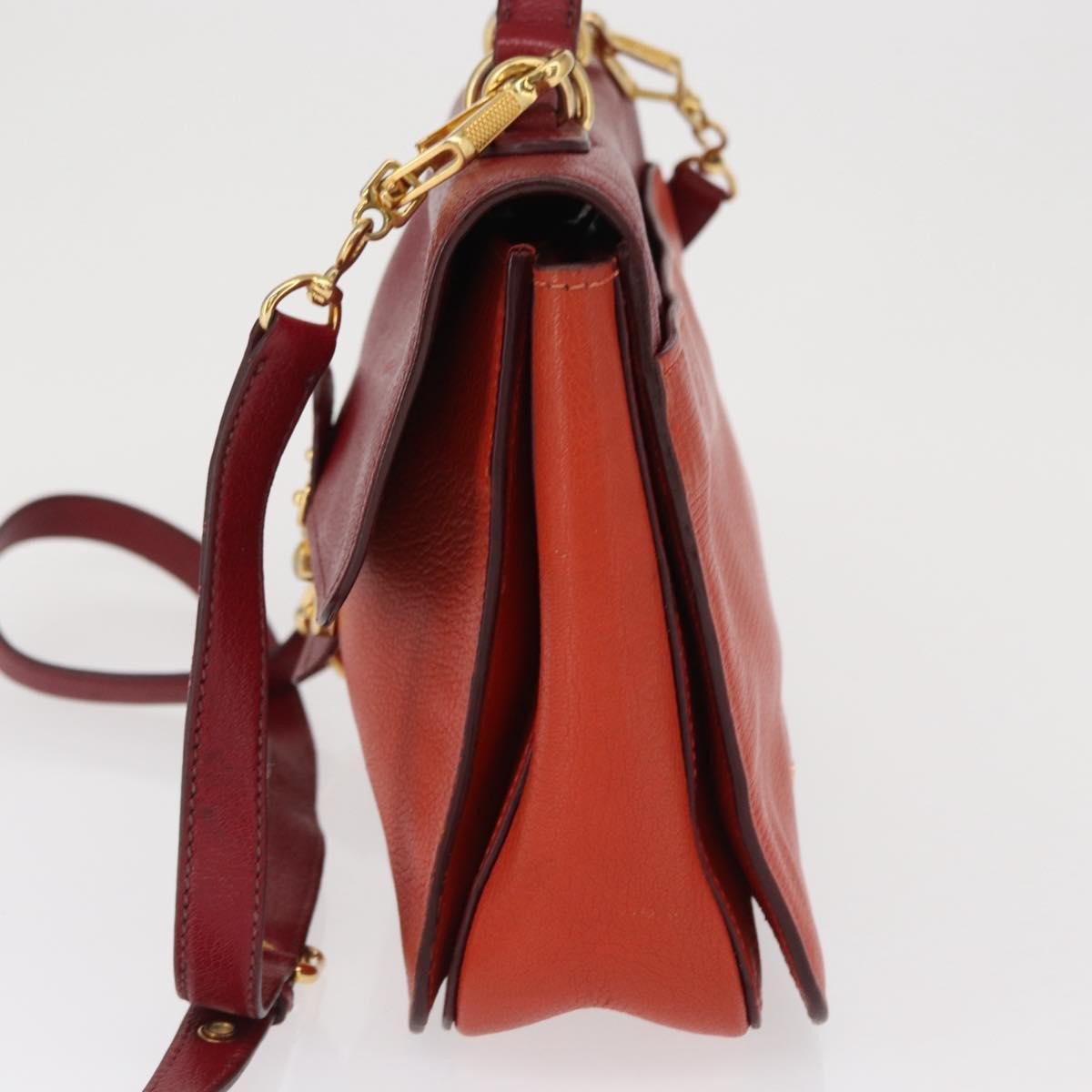 Miu Miu Miu Miu Madras Top Handle Bag Leather Small Rood