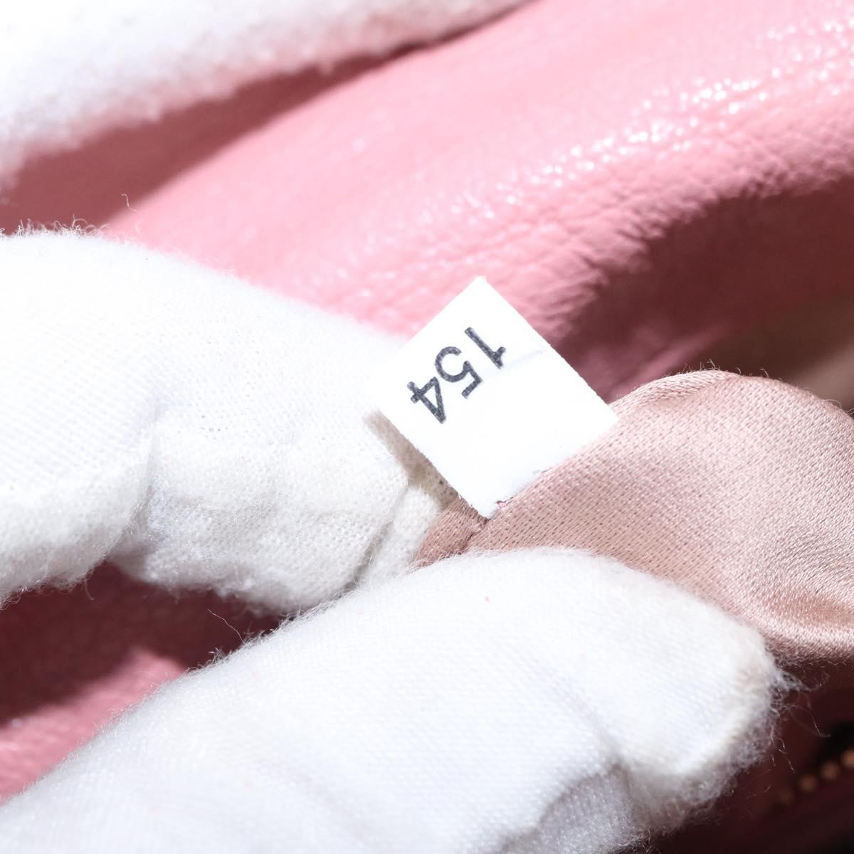 Miu Miu Miu Miu Click Convertible Satchel Leather Medium Roze