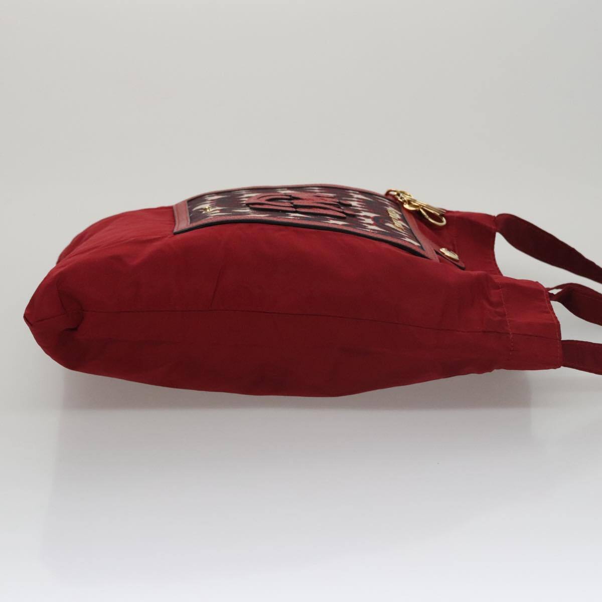 Miu Miu Miu Miu Tote Nylon Rood