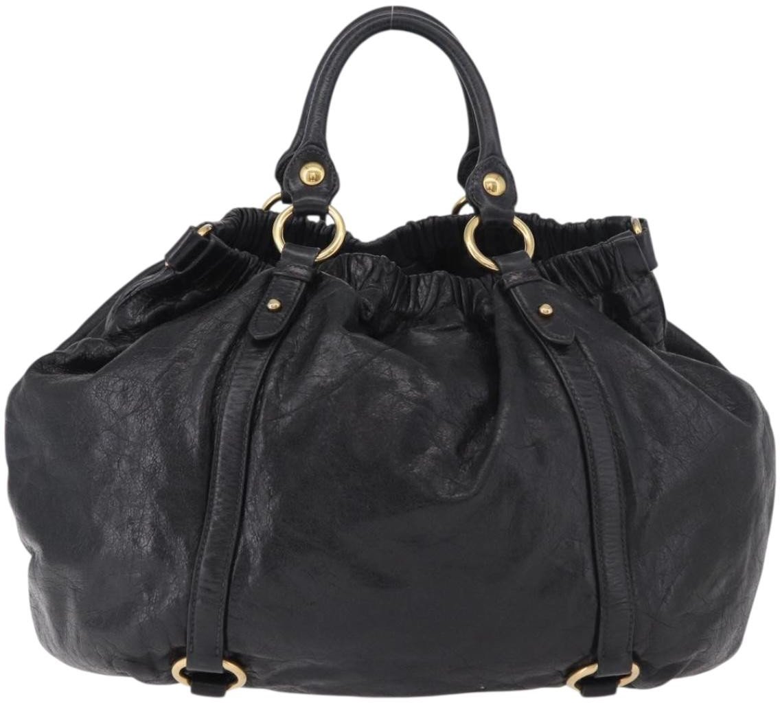Miu Miu Shopping Tote Leather Divers