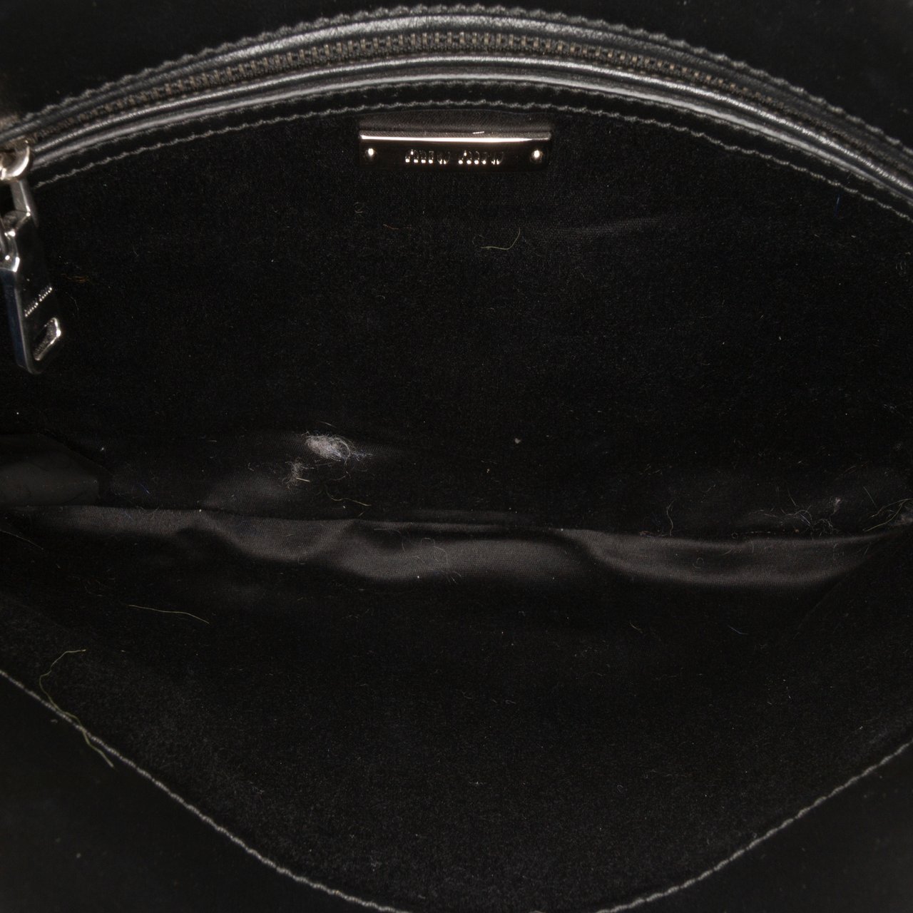 Miu Miu Fur Montone Stripe Crossbody Divers