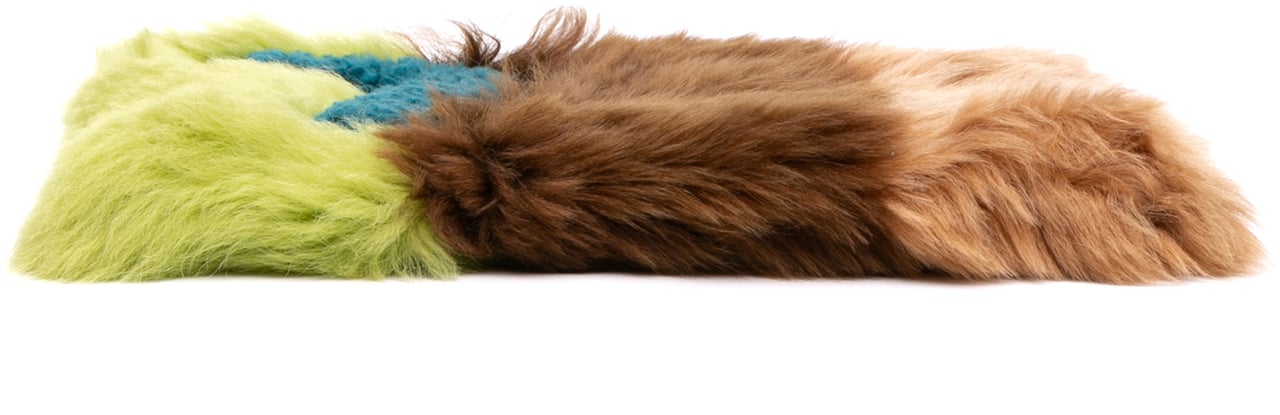 Miu Miu Fur Montone Stripe Crossbody Divers