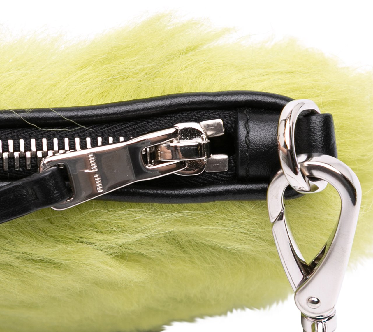 Miu Miu Fur Montone Stripe Crossbody Divers