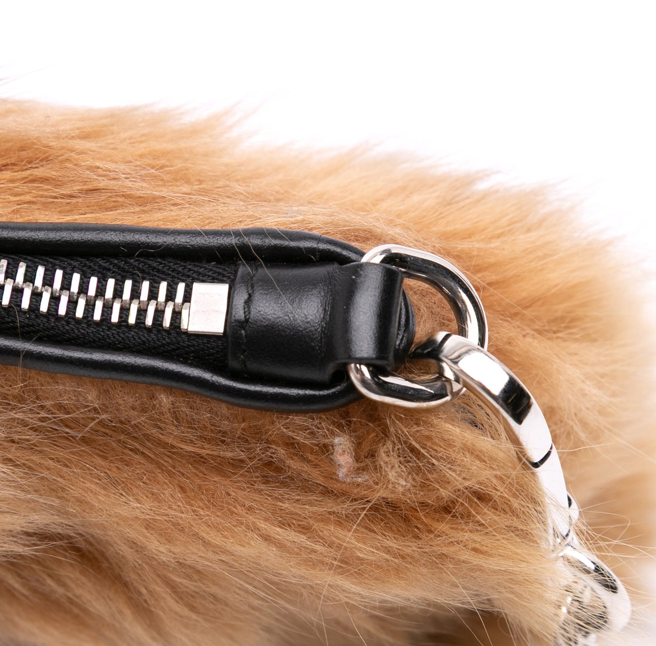 Miu Miu Fur Montone Stripe Crossbody Divers