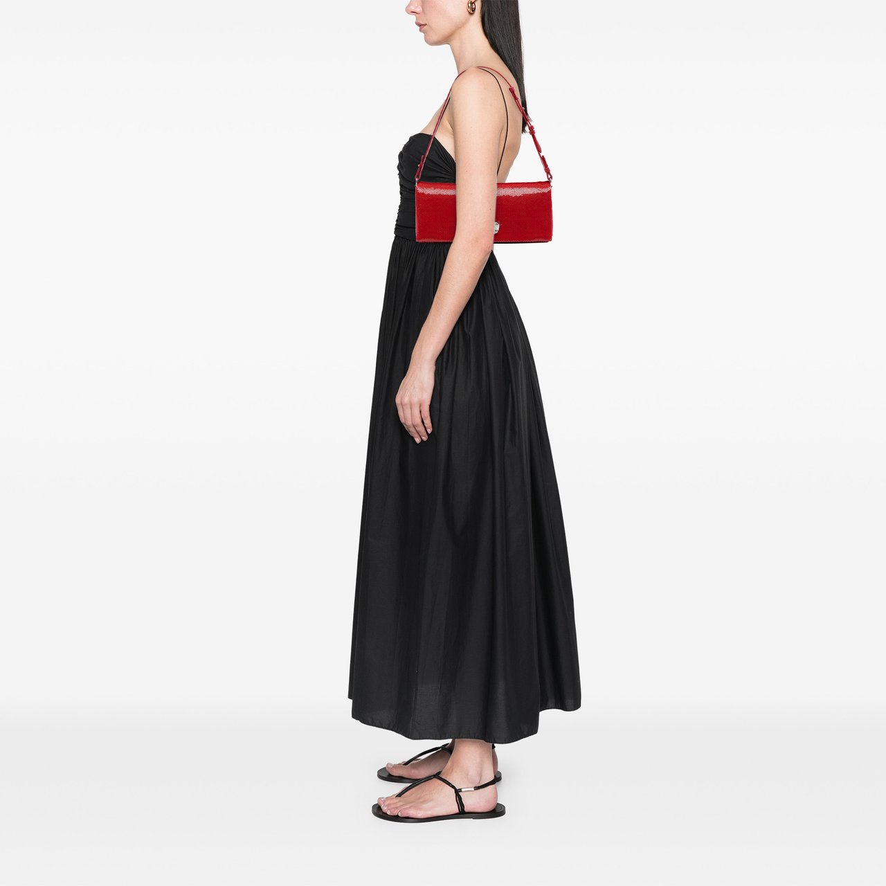 Miu Miu Sequin Embellished Shoulder Bag Rood