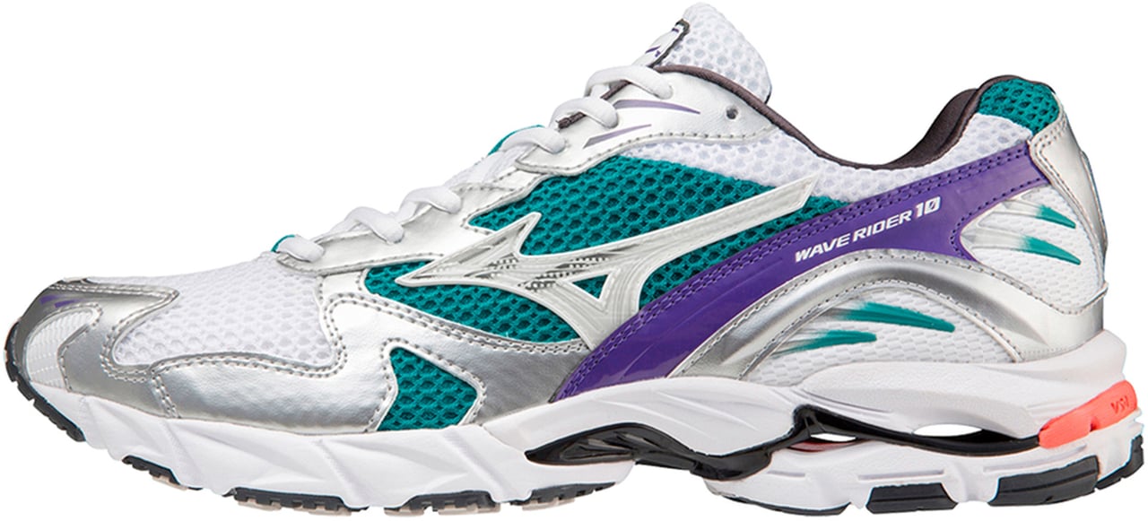 Mizuno Sneakers White/Silver/Teal Blue Wit