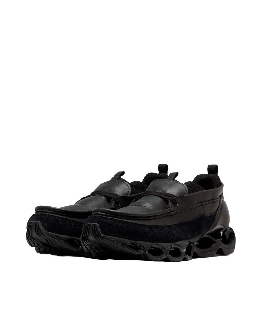 Mizuno Moccasin-Upper Sneakers with Infinity Wave Technology Zwart