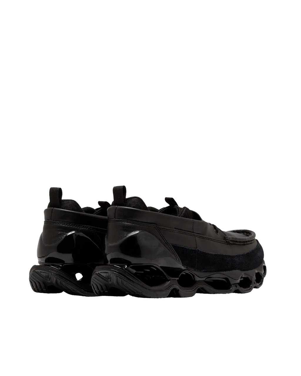 Mizuno Moccasin-Upper Sneakers with Infinity Wave Technology Zwart
