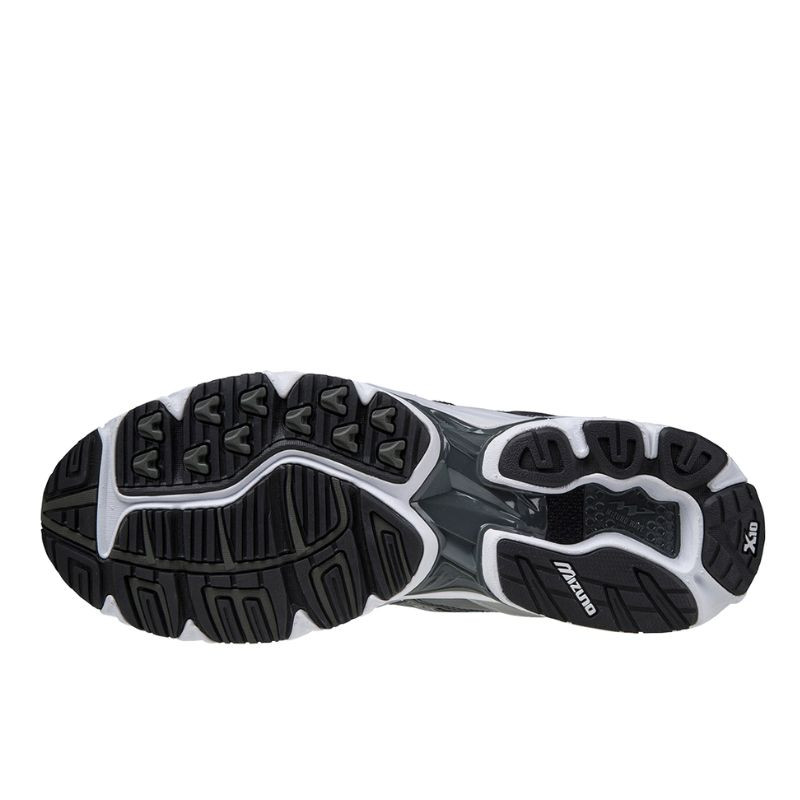 Mizuno Mizuno Wave Rider 10 White Silver Black Beige