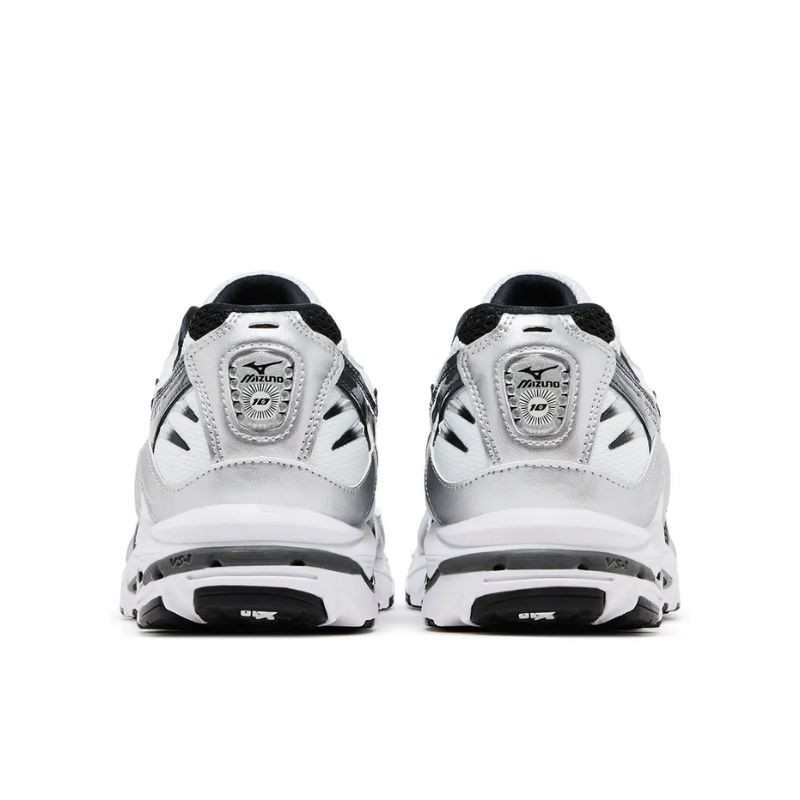 Mizuno Mizuno Wave Rider 10 White Silver Black Beige