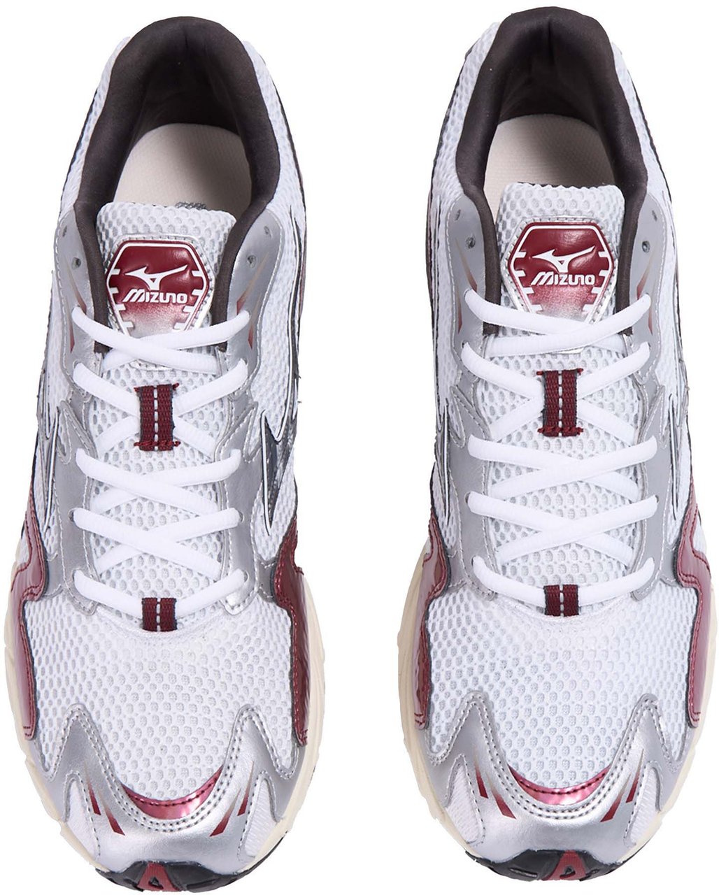 Mizuno Sneakers Bordeaux Wit