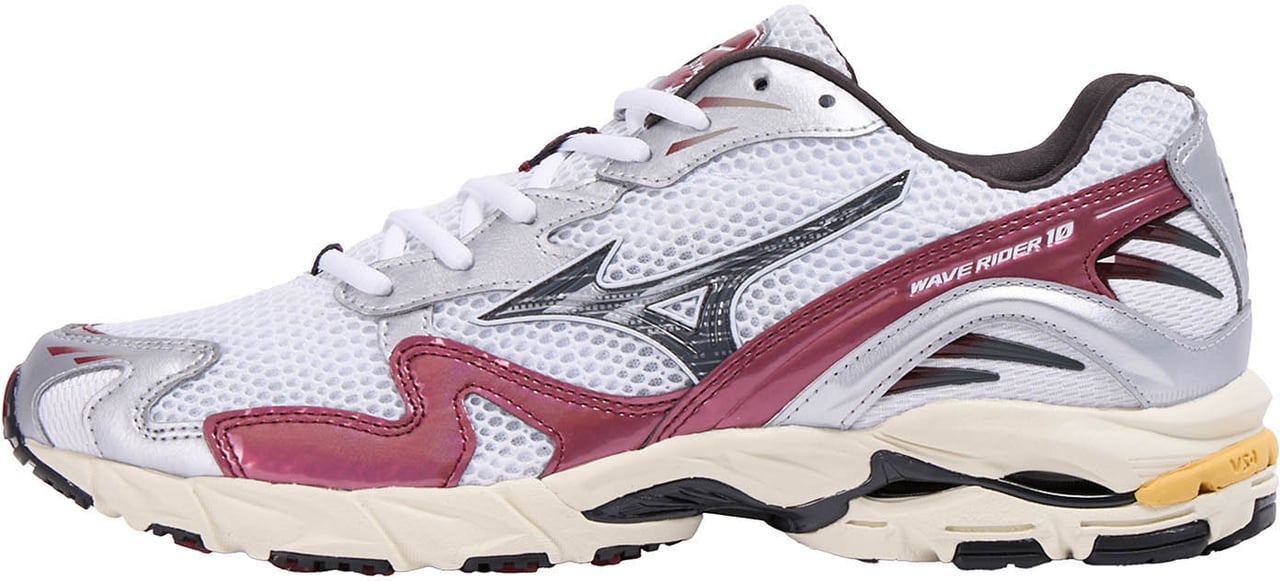 Mizuno Sneakers Bordeaux Wit