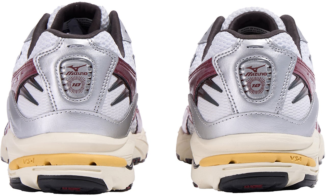 Mizuno Sneakers Bordeaux Wit