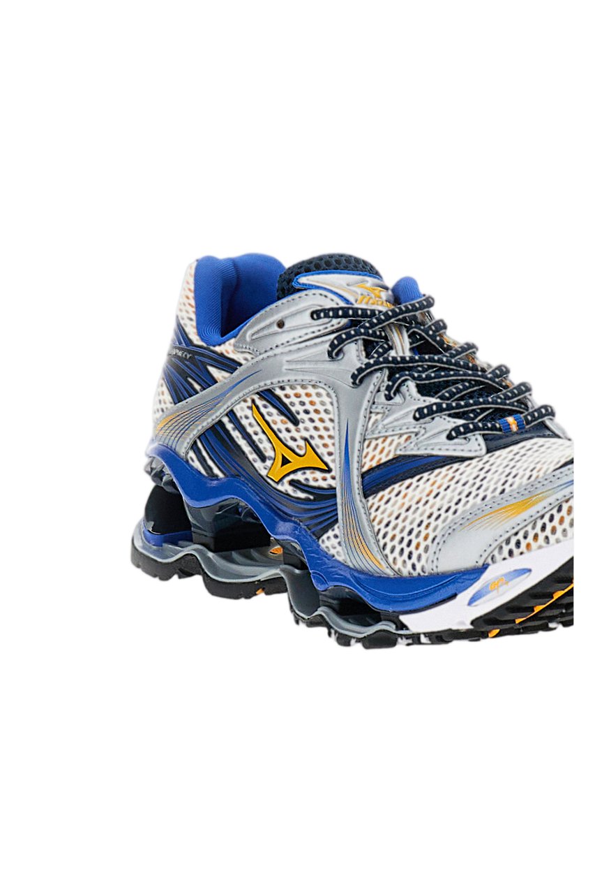 Mizuno Multicolor Mesh Wave Prophecy Sneakers Blauw
