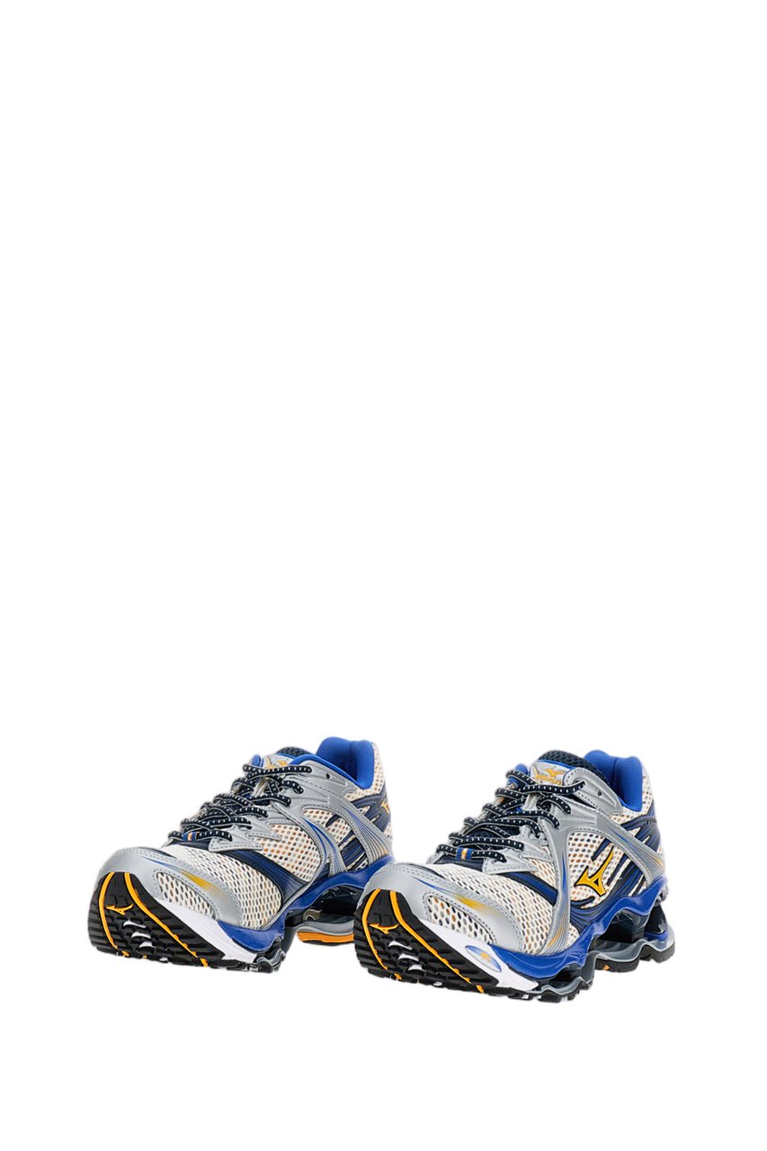 Mizuno Multicolor Mesh Wave Prophecy Sneakers Blauw