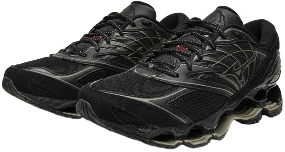 Mizuno mizuno wave prophecy ls maharishi noir Zwart