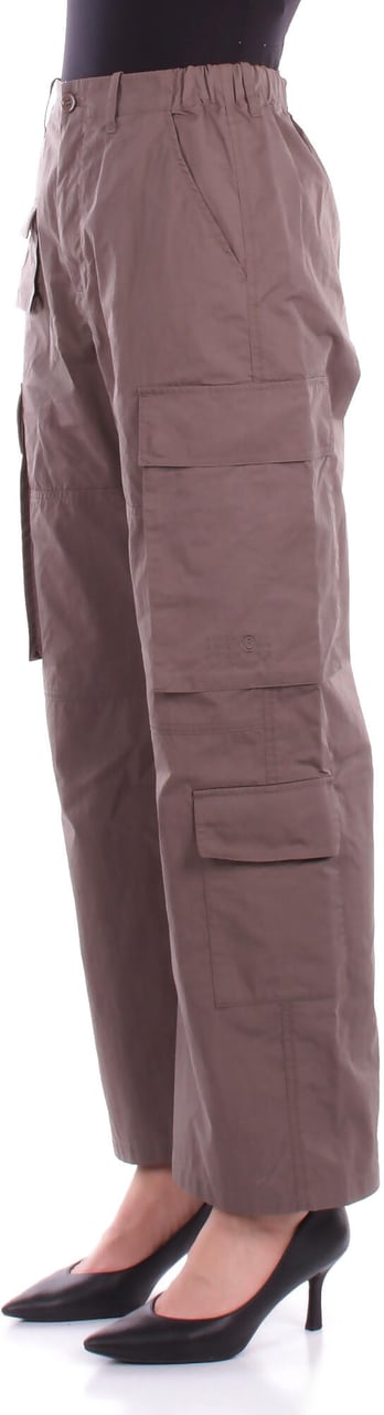 MM6 Maison Margiela Trousers Brown Bruin