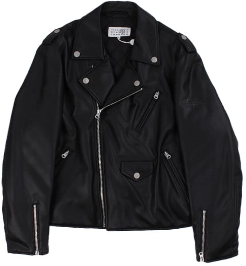 MM6 Maison Margiela Coats Black Zwart