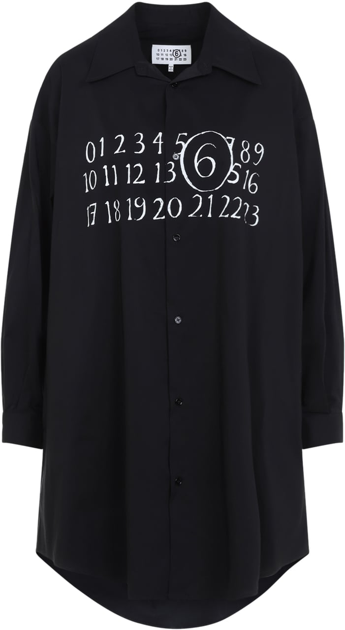 MM6 Maison Margiela MM6 MAISON MARGIELA S52CT0788.M35043 Zwart