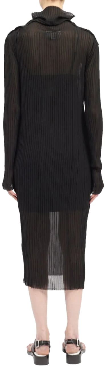 MM6 Maison Margiela Maxi Dress Black Zwart