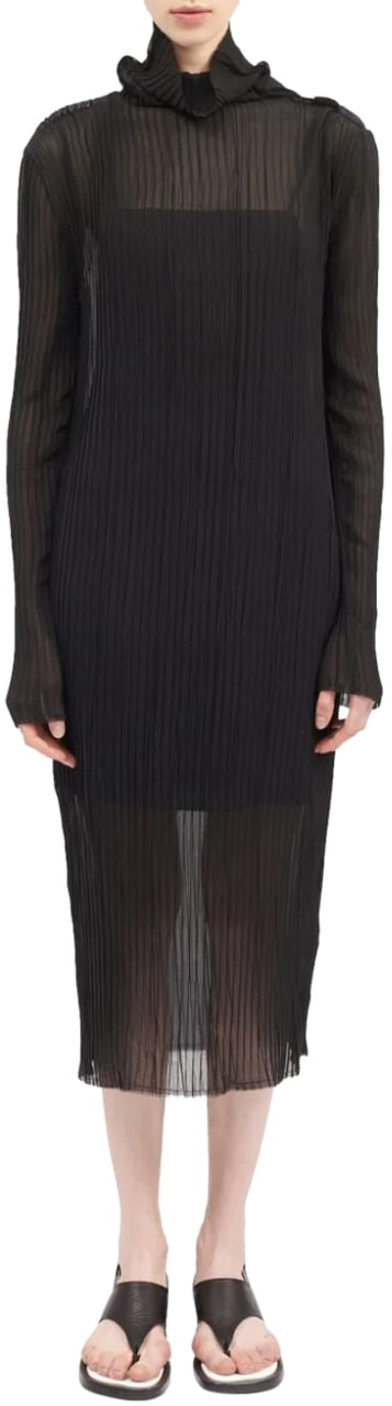 MM6 Maison Margiela Maxi Dress Black Zwart