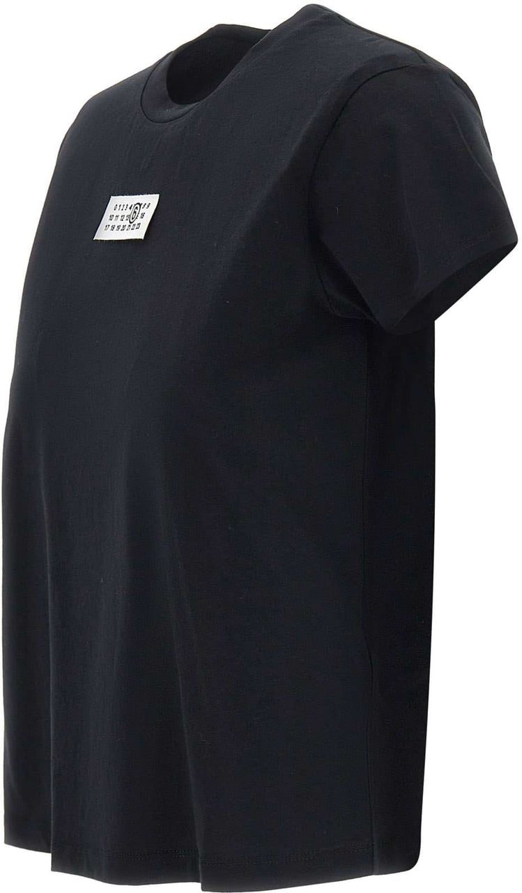 MM6 Maison Margiela T-Shirts And Polos Black Zwart
