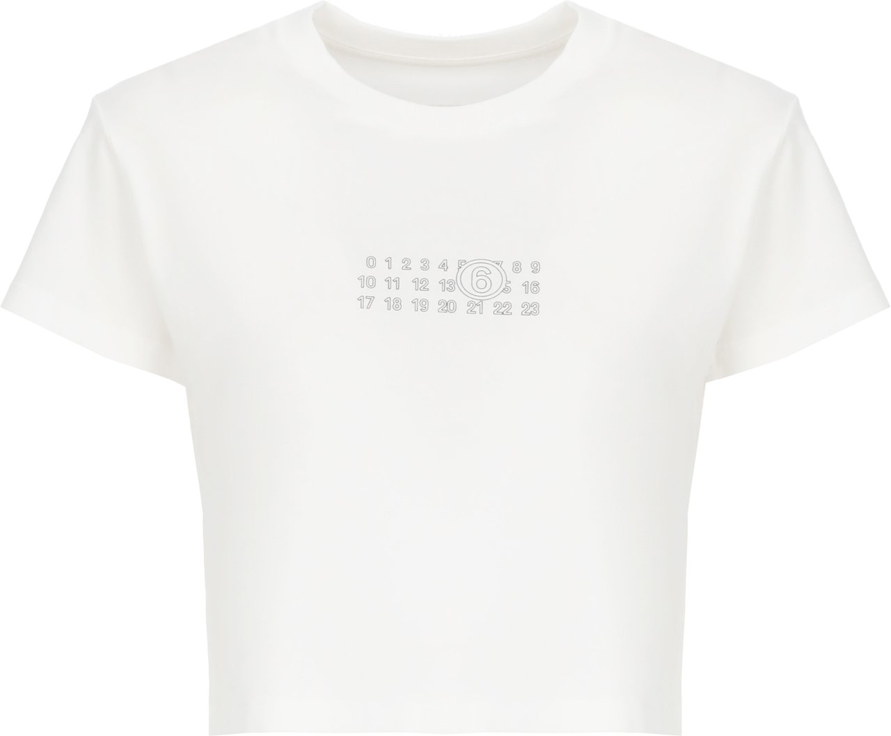 MM6 Maison Margiela T-Shirts And Polos White Wit