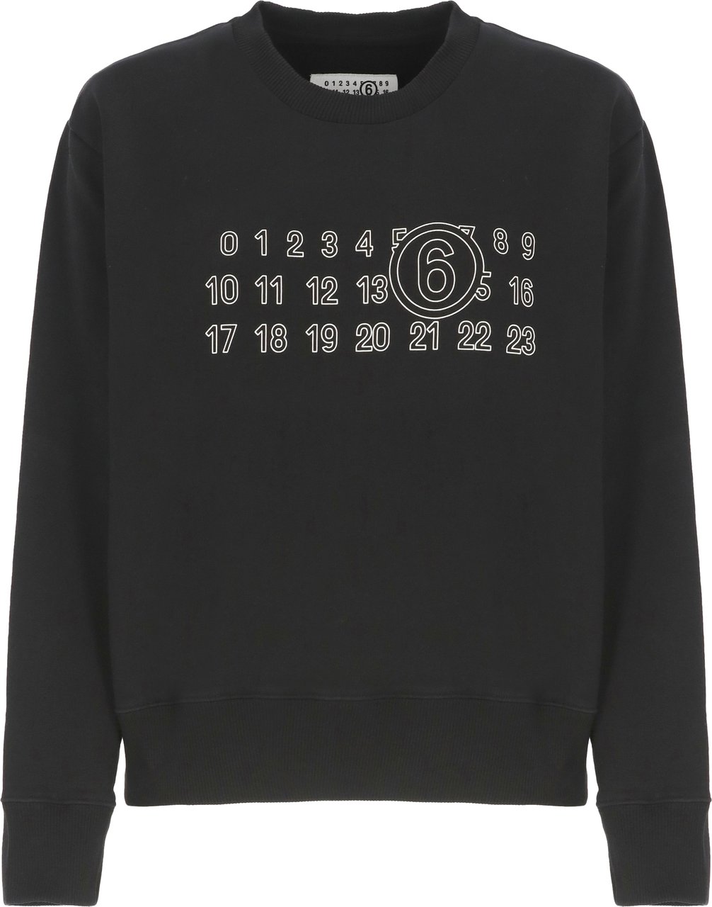 MM6 Maison Margiela Sweaters Black Zwart