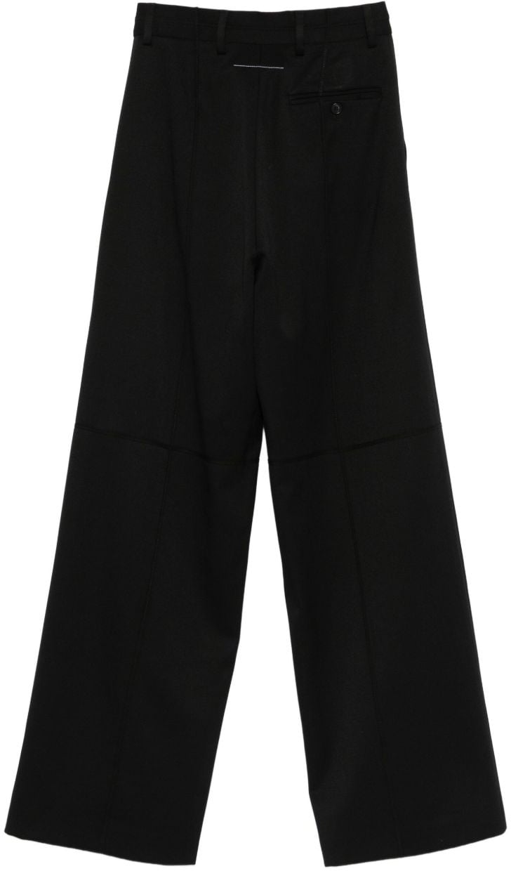 MM6 Maison Margiela Mm6 Maison Margiela Pantaloni Nero Zwart