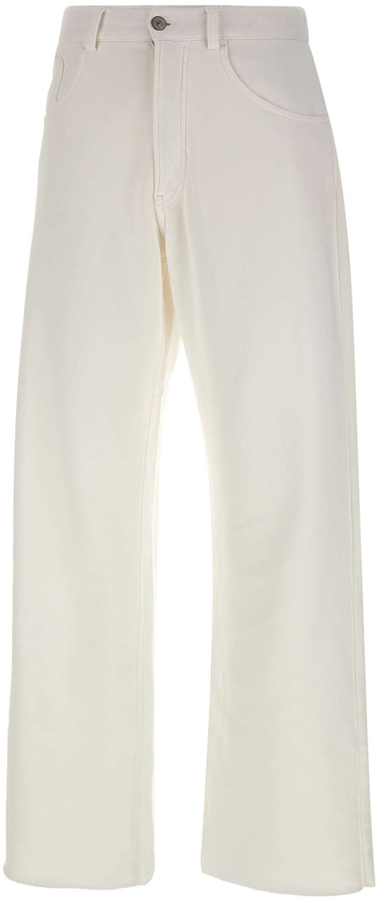 MM6 Maison Margiela Trousers White Wit