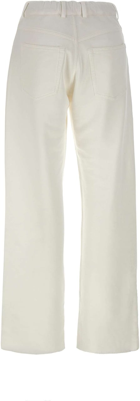 MM6 Maison Margiela Trousers White Wit