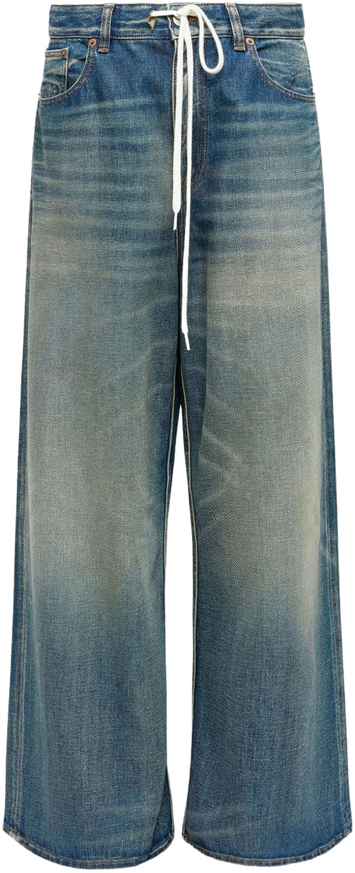 MM6 Maison Margiela Jeans Clear Blue Blauw