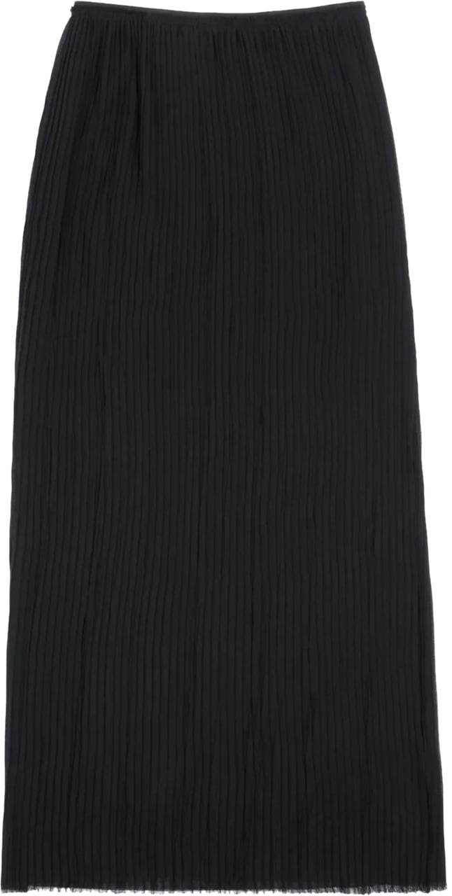 MM6 Maison Margiela Long Skirt Black Zwart