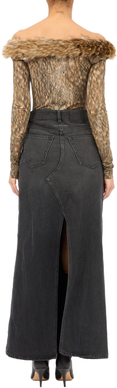 MM6 Maison Margiela Skirts Black Zwart