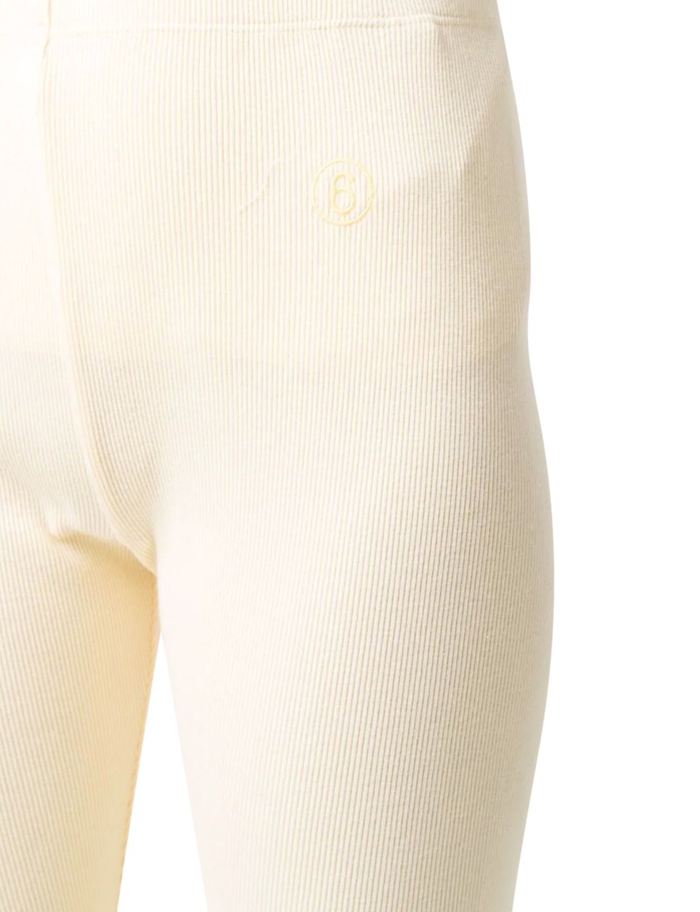 MM6 Maison Margiela Shorts Yellow Post It Geel