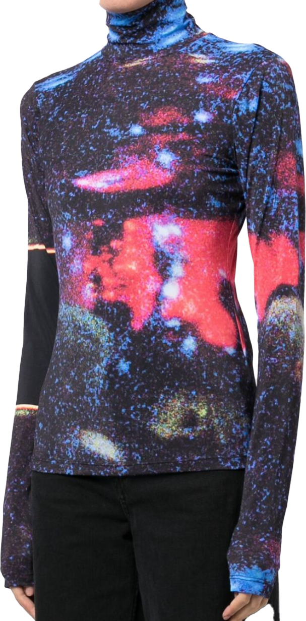 MM6 Maison Margiela Explosive Top Black Zwart