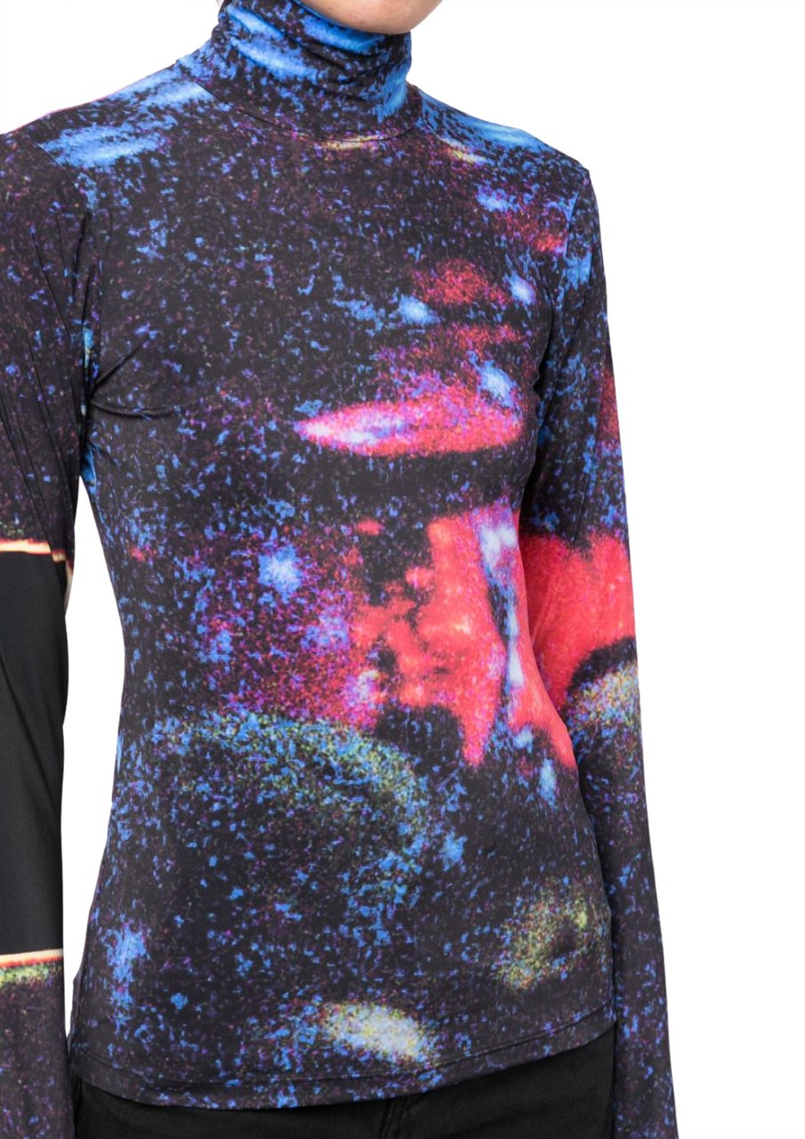 MM6 Maison Margiela Explosive Top Black Zwart