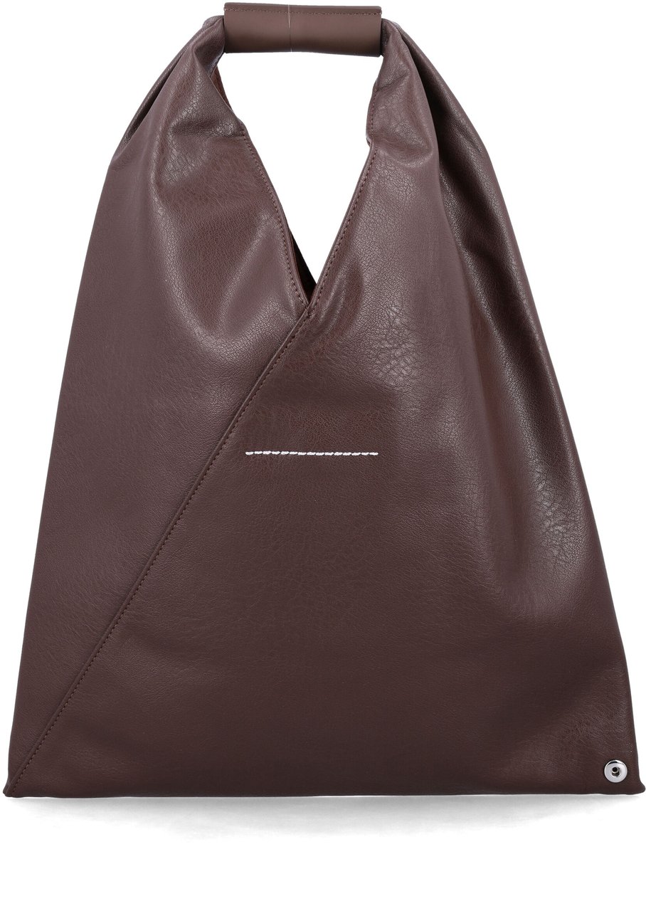 MM6 Maison Margiela Maison Margiela Japanese Classic Small faux leather bag Bruin