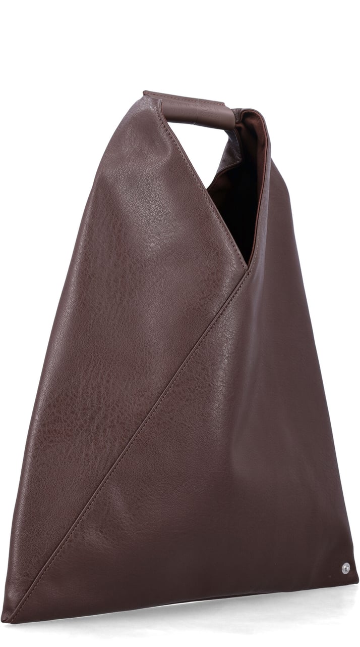 MM6 Maison Margiela Maison Margiela Japanese Classic Small faux leather bag Bruin