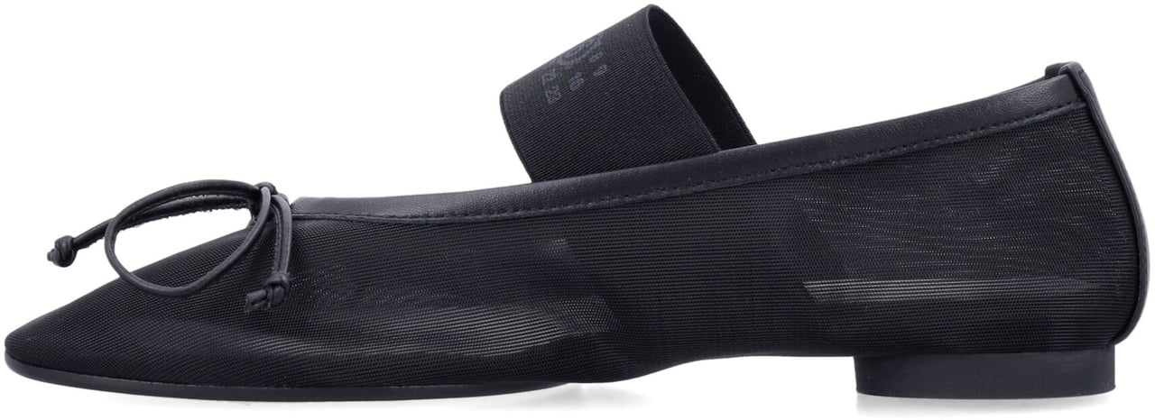 MM6 Maison Margiela Ballet Ballerina Nero Zwart